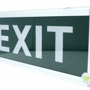LED Exit Sign (Green) Single-Faced Only - LED/X-101