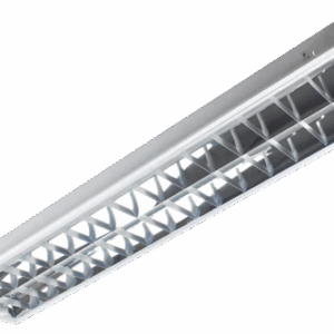 Ecolum Wide Louver Type Luminaire with Aluminum Reflecto
